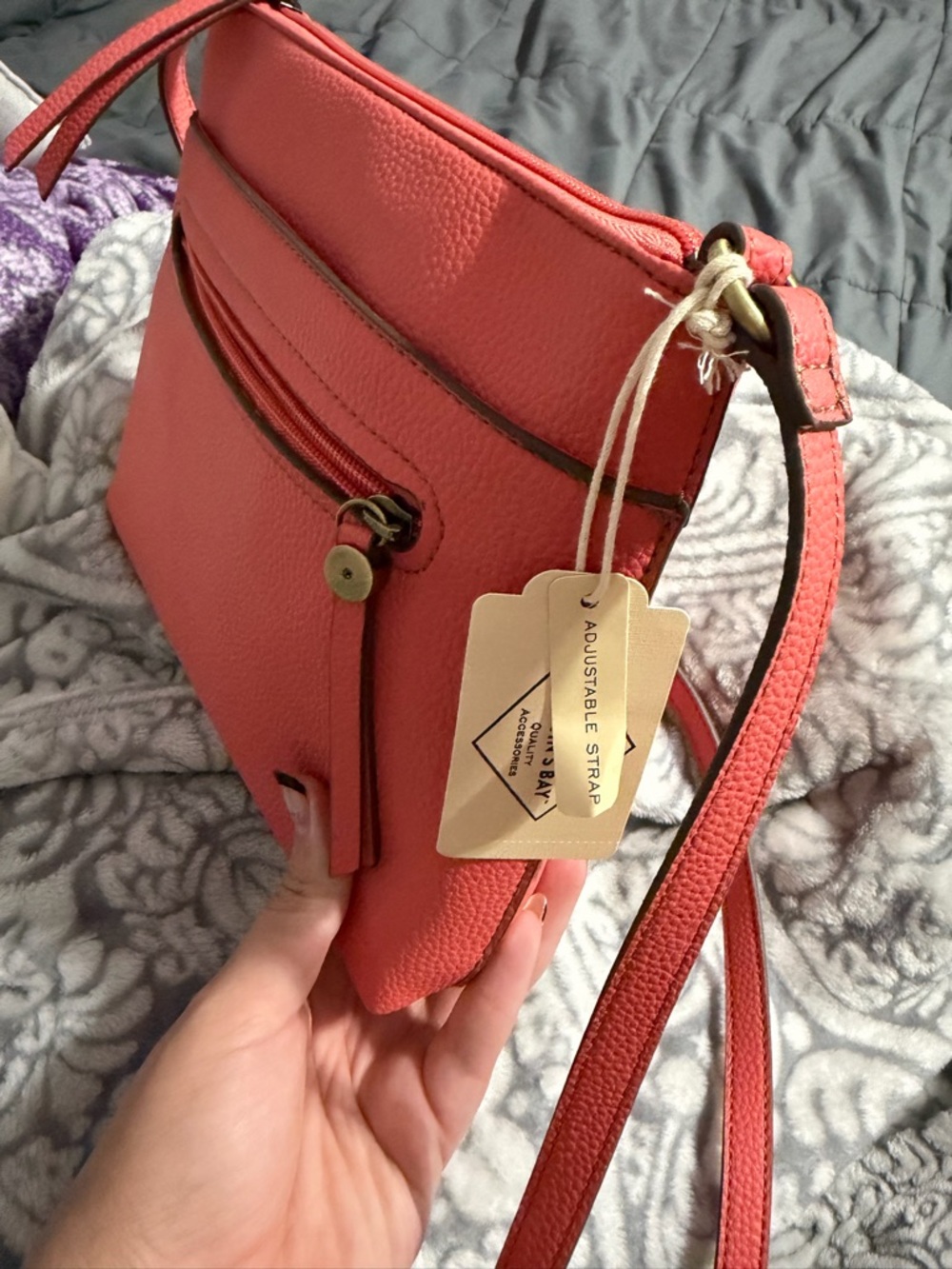 Women’s Coral Crossbody Bag - Unbranded - Picture 3 of 6